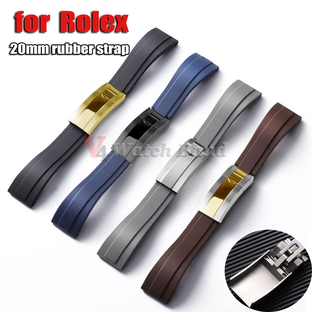 Rolex Watch Submariner - Bracelet de montre en Silicone de