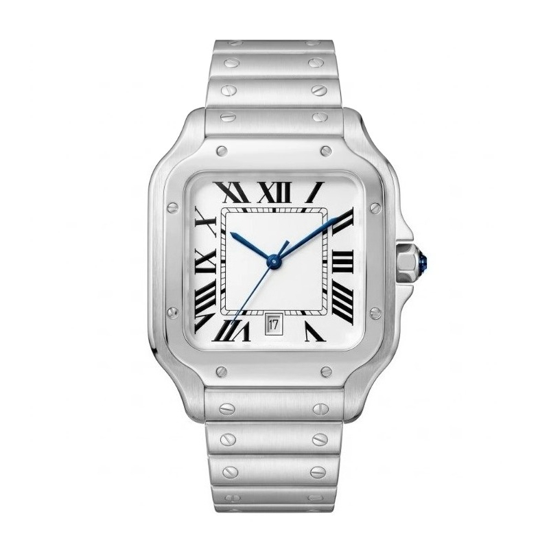 Cartier Watch Santos - Nouvelle montre à quartz de luxe