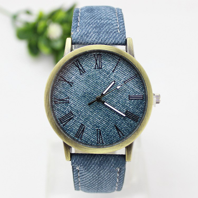 Leather Watch Band Men - Montre à quartz décontractée pour hommes