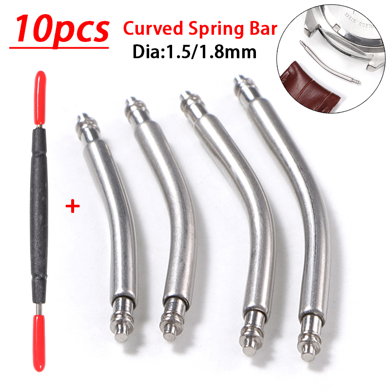 Curved Spring Bar - Barre à ressort incurvée 18mm 20mm