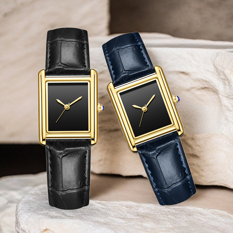 Cartier Watch Tank - Réservoir carré marque de luxe montres