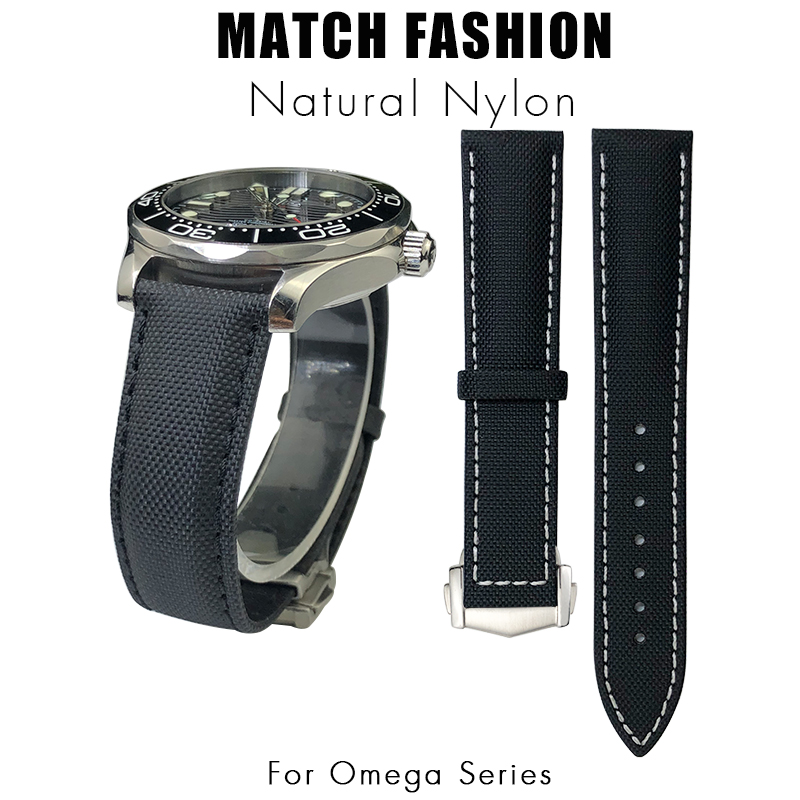 Omega Watch Speedmaster - Bracelet de montre en cuir et
