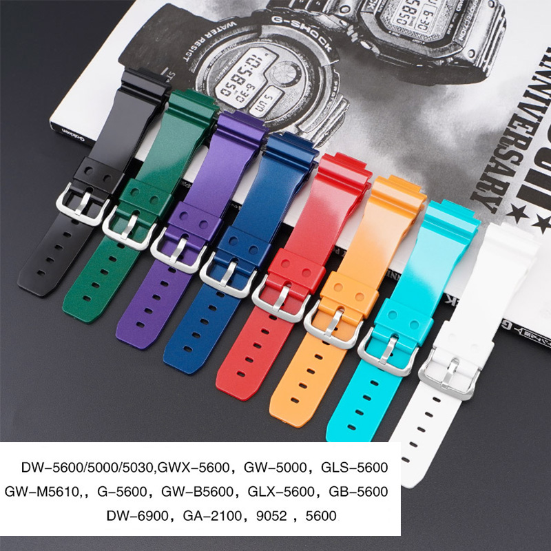 Casio Watch G-Shock Ga-2100 - Bracelet en silicone en résine pour