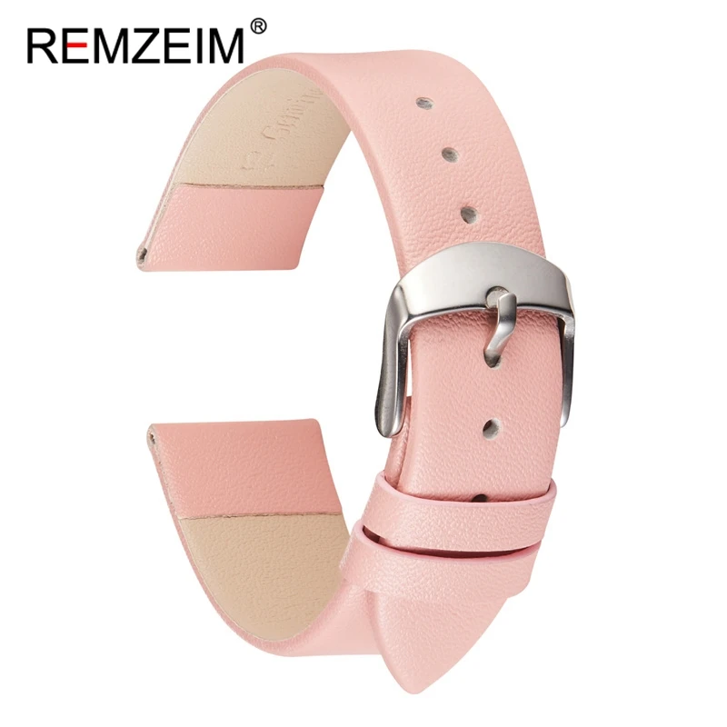 Suede Strap Watch - REMZEIM doux Ultra-mince en cuir de