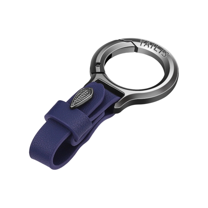 Leather Strap Quick Release - Porte-clés en alliage QM08, pratique pour