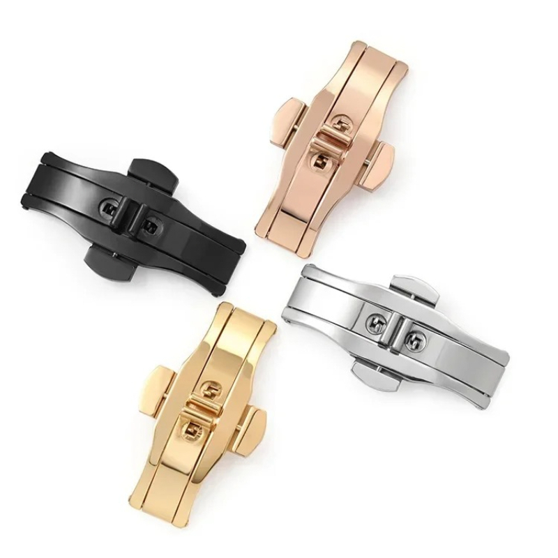 Butterfly Clasp Deployant - Boucle de montre en acier inoxydable