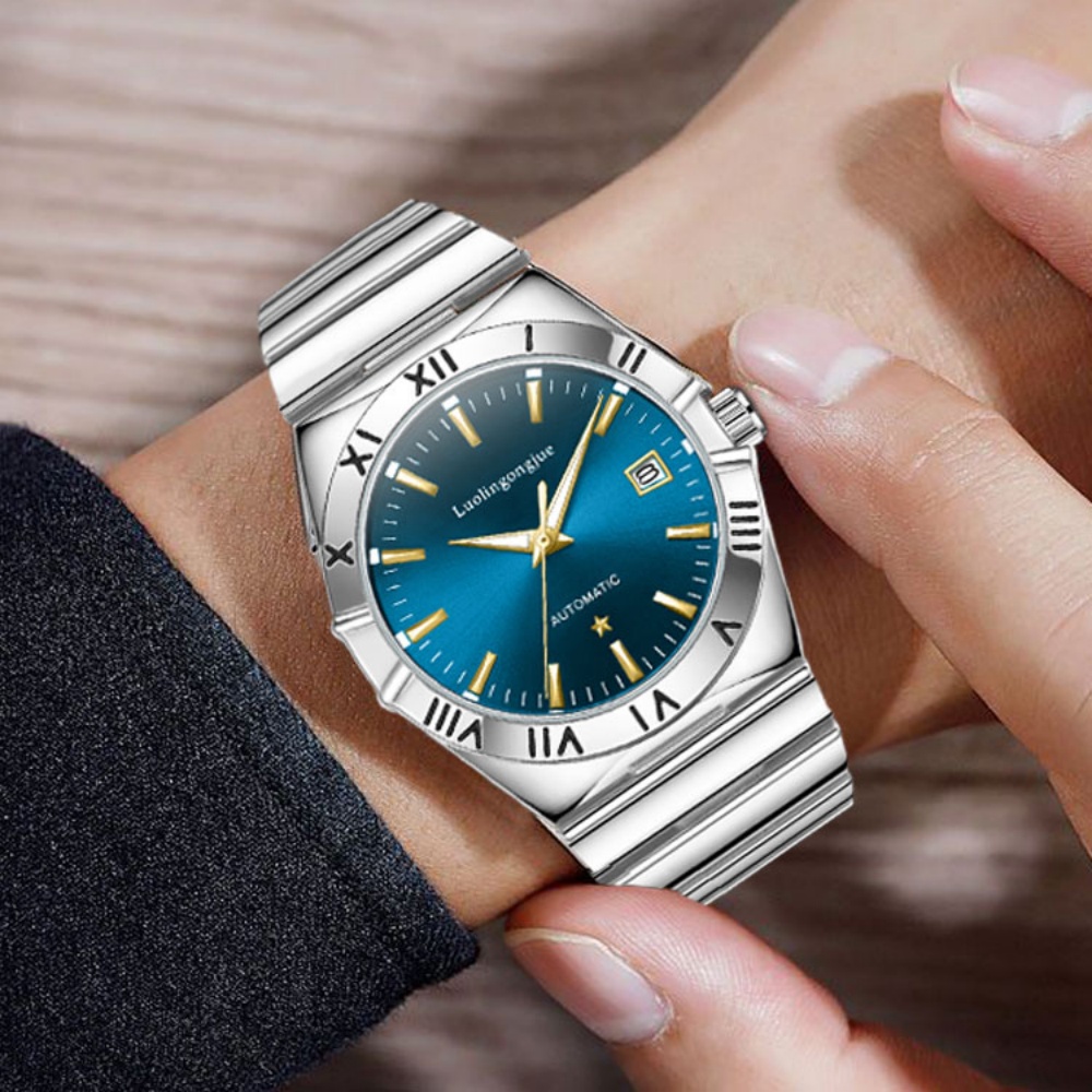 Butterfly Clasp Deployant - Montre pour homme de marque authentique,
