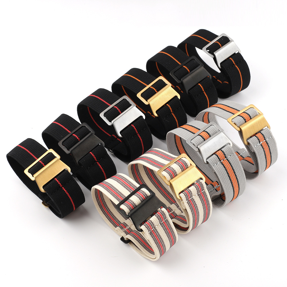 Parachute Strap Elastic - Bracelet de montre en Nylon Parachute