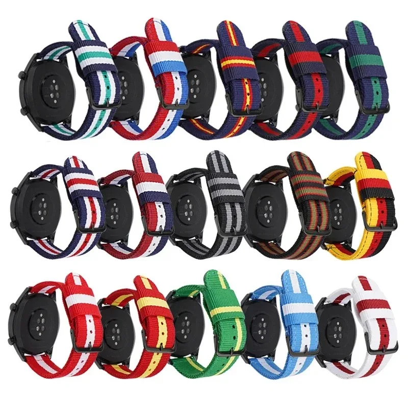 Bracelet de montre en Nylon 20 - Canvas Strap Watch avis et prix