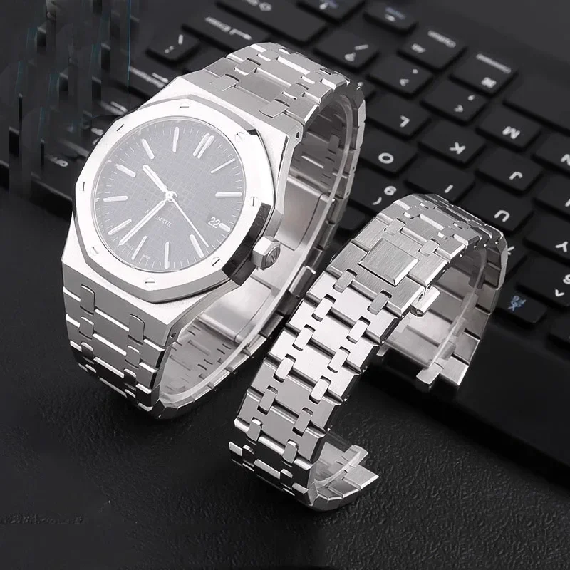 Bracelet de montre en acier in - Audemars Piguet Watch Royal Oak avis et prix