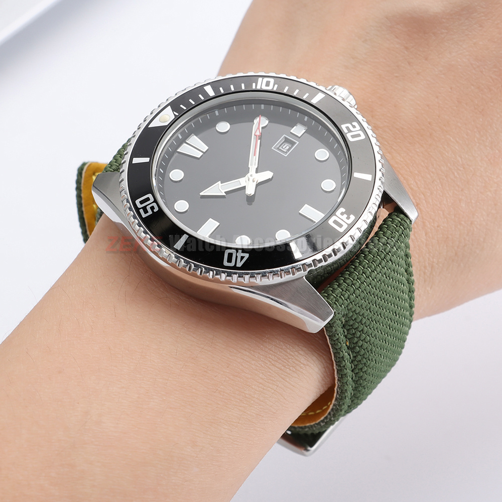 Bracelet de montre en toile de - Leather Strap Quick Release avis et prix