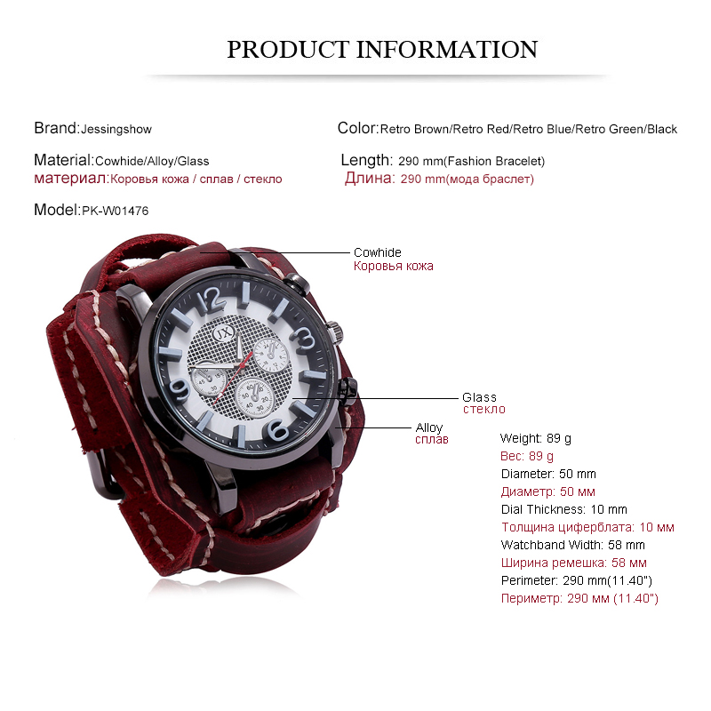 Nouvelles montres rétro pour h - Leather Watch Band Men avis et prix