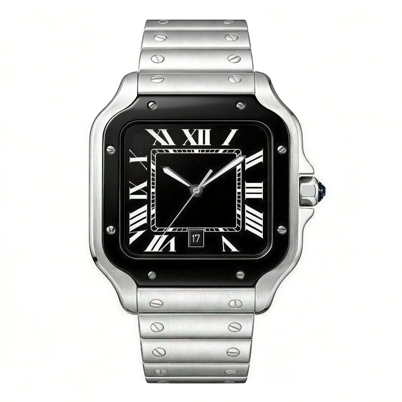 Nouvelle montre à quartz de lu - Cartier Watch Santos avis et prix
