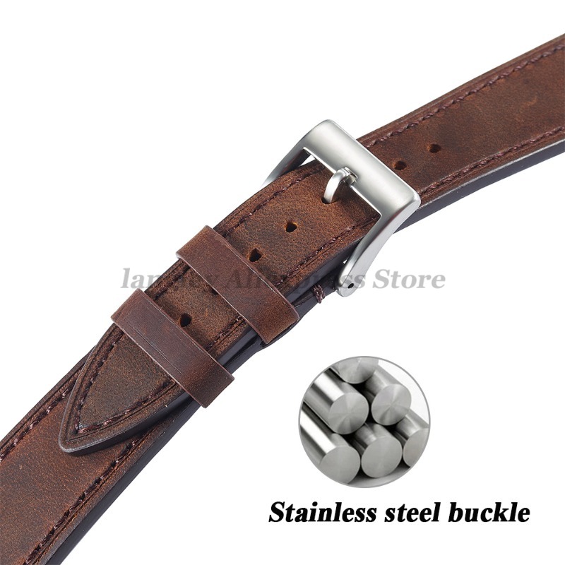 Bracelet de montre Vintage rét - Leather Strap Quick Release avis et prix