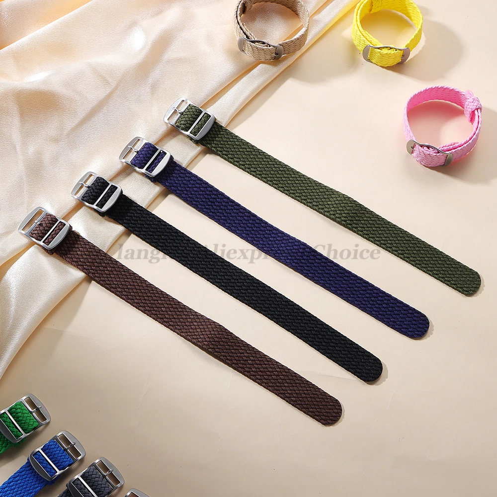 14mm 16mm 18mm 20mm 22mm brace - Perlon Strap Woven avis et prix