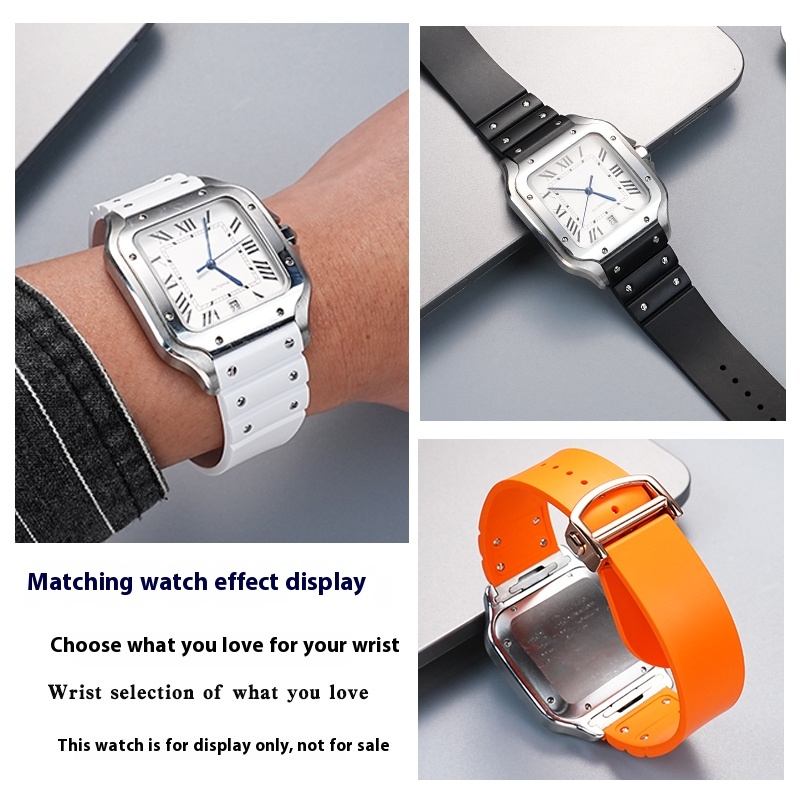 Bracelet de montre en caoutcho - Cartier Watch Tank avis et prix