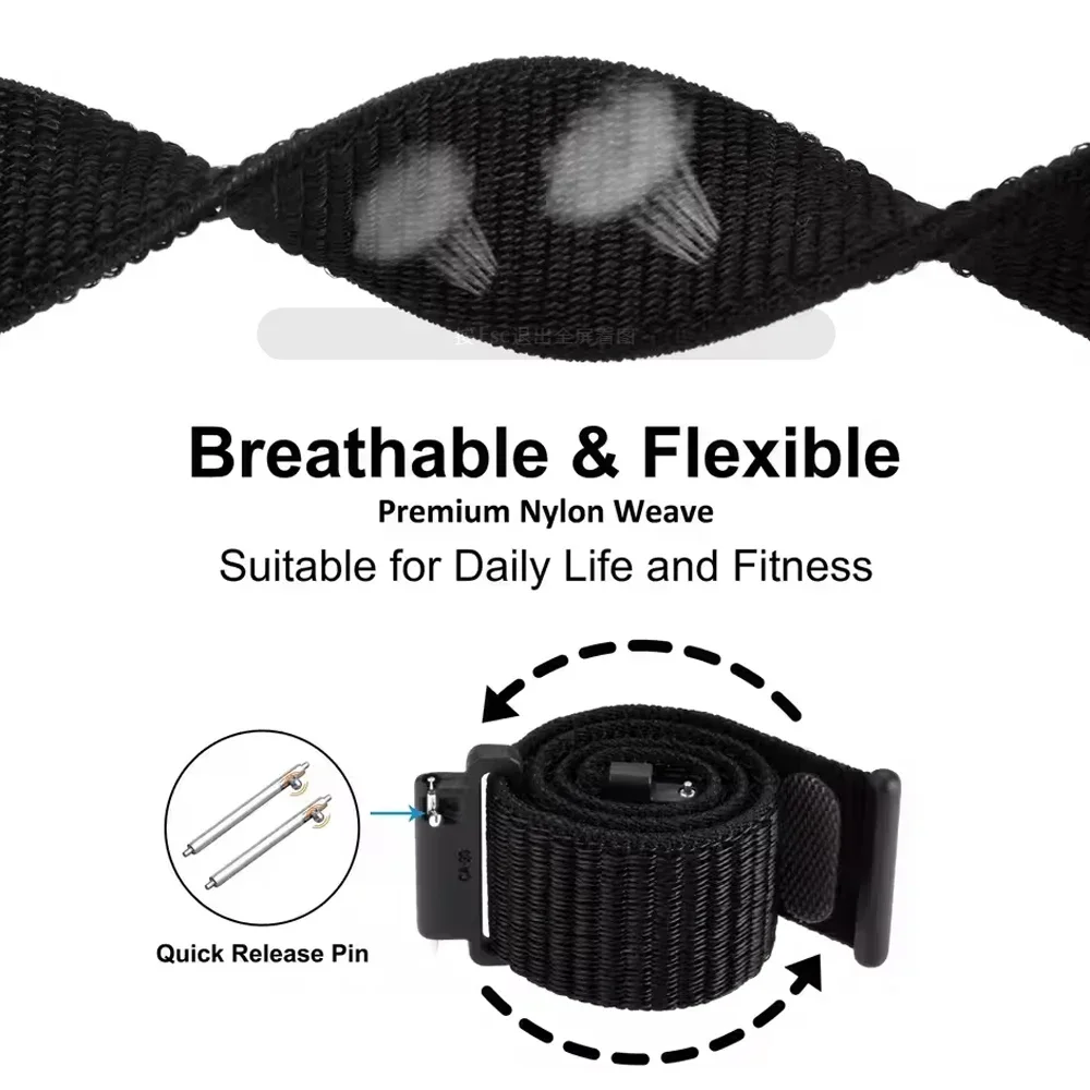 Bracelet tressé en nylon de 20 - Sport Loop Velcro avis et prix