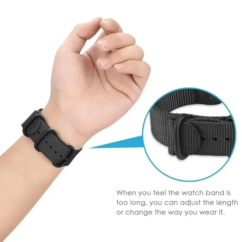 Bracelet en nylon pour Garmin  - Canvas Strap Watch avis et prix