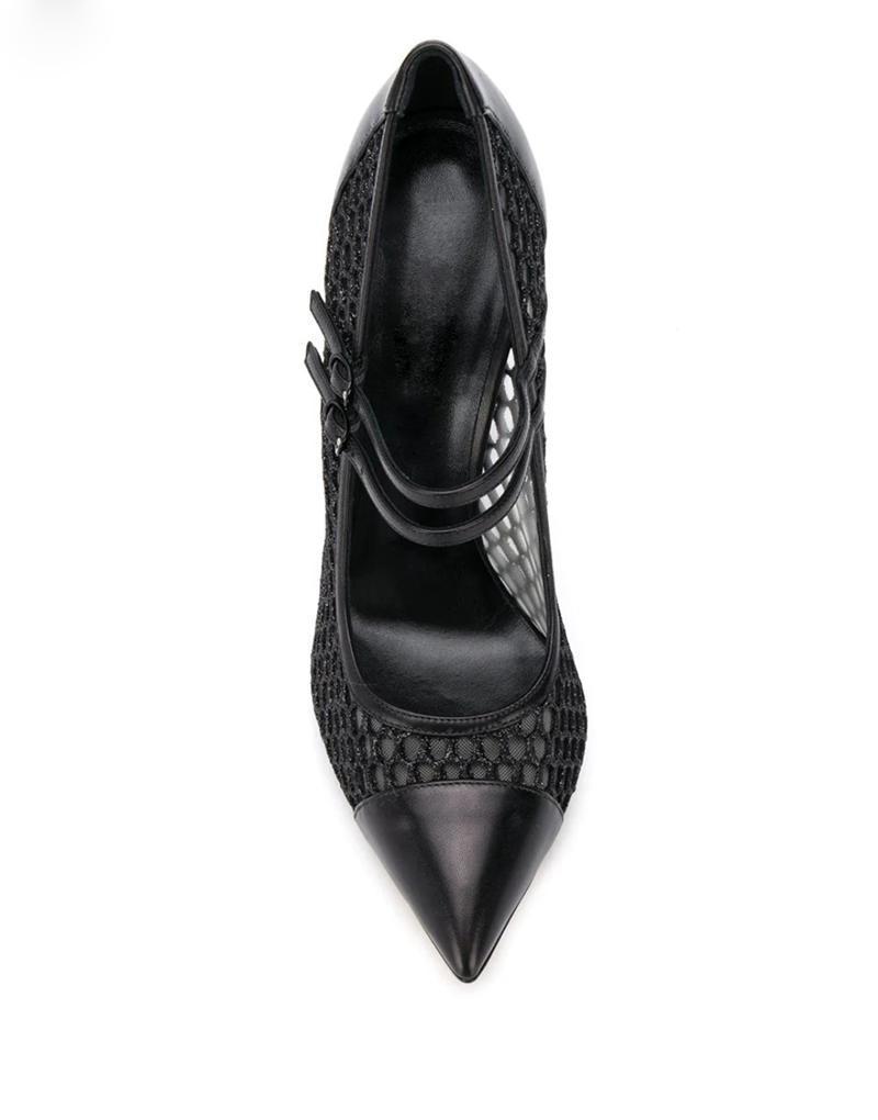 Escarpins Sexy en maille Patch - Mesh Strap Metal avis et prix