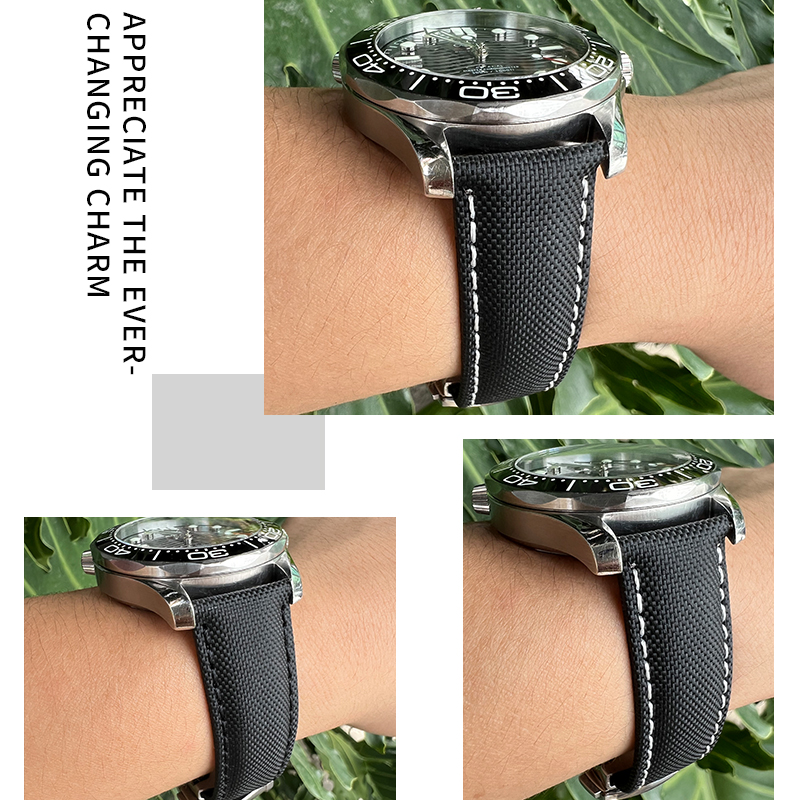 Bracelet de montre en cuir et  - Omega Watch Speedmaster avis et prix