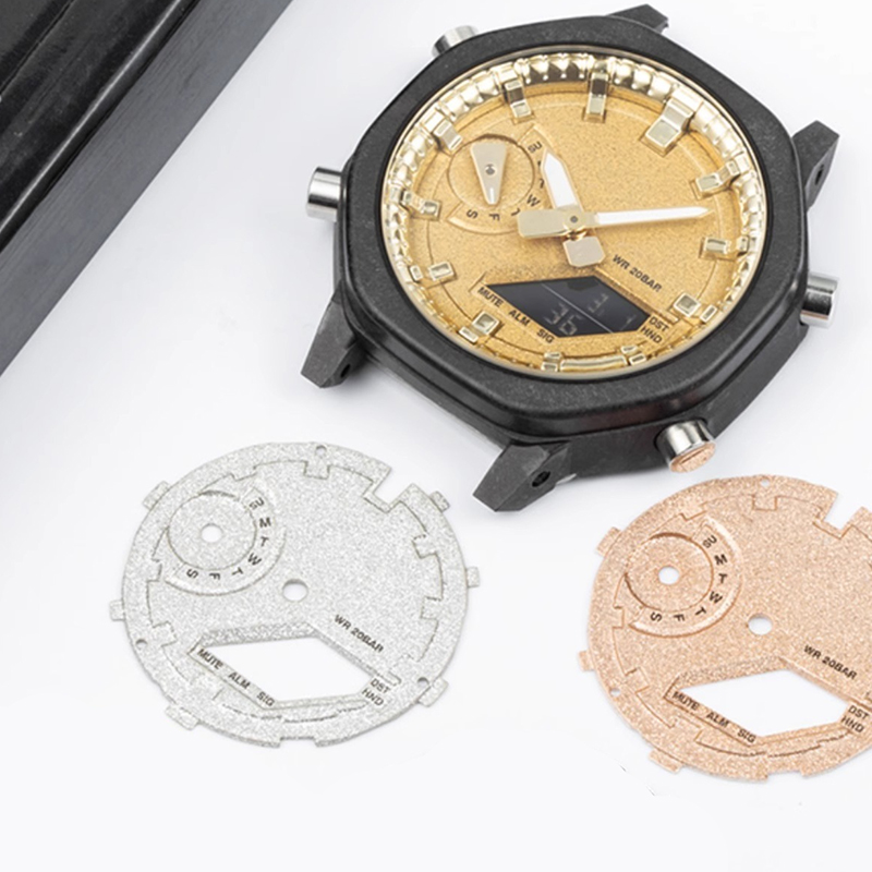 Cadran à motif de feu doré giv - Casio Watch G-Shock Ga-2100 avis et prix