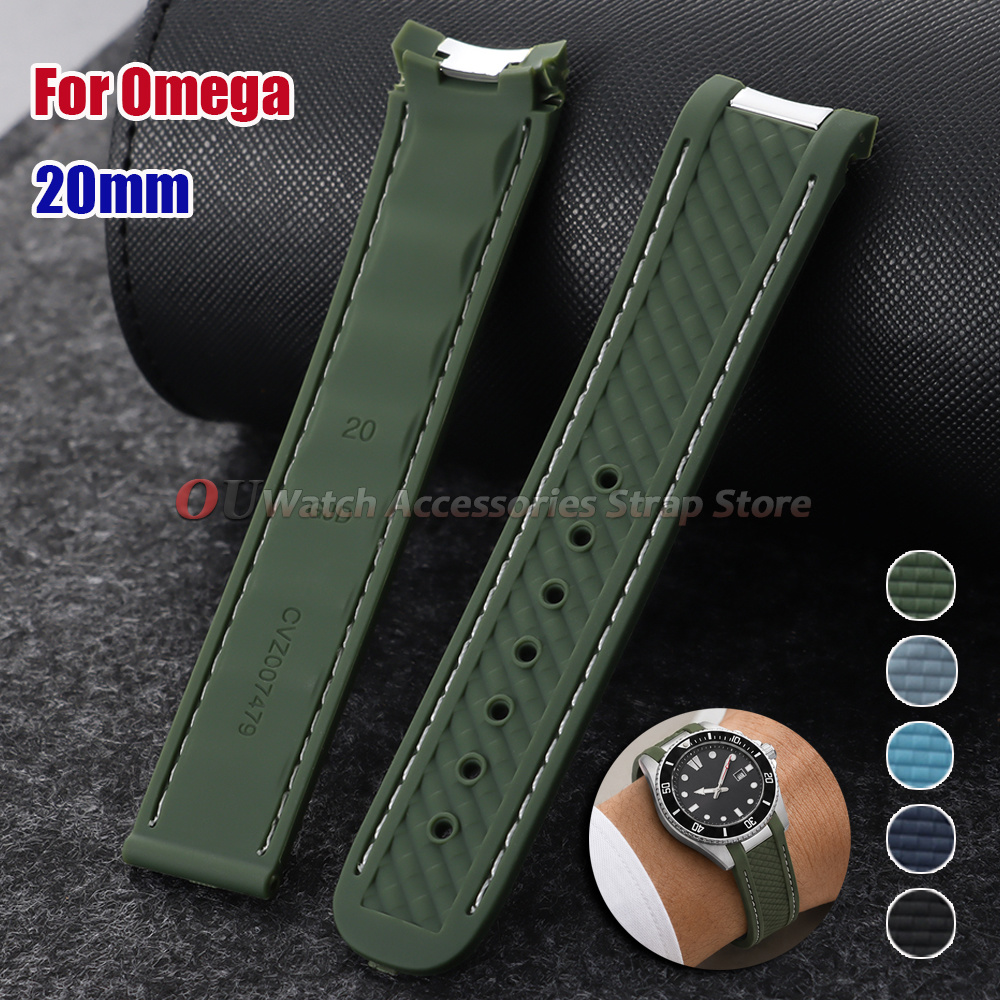 Bracelet de montre en Silicone - Omega Watch Seamaster avis et prix