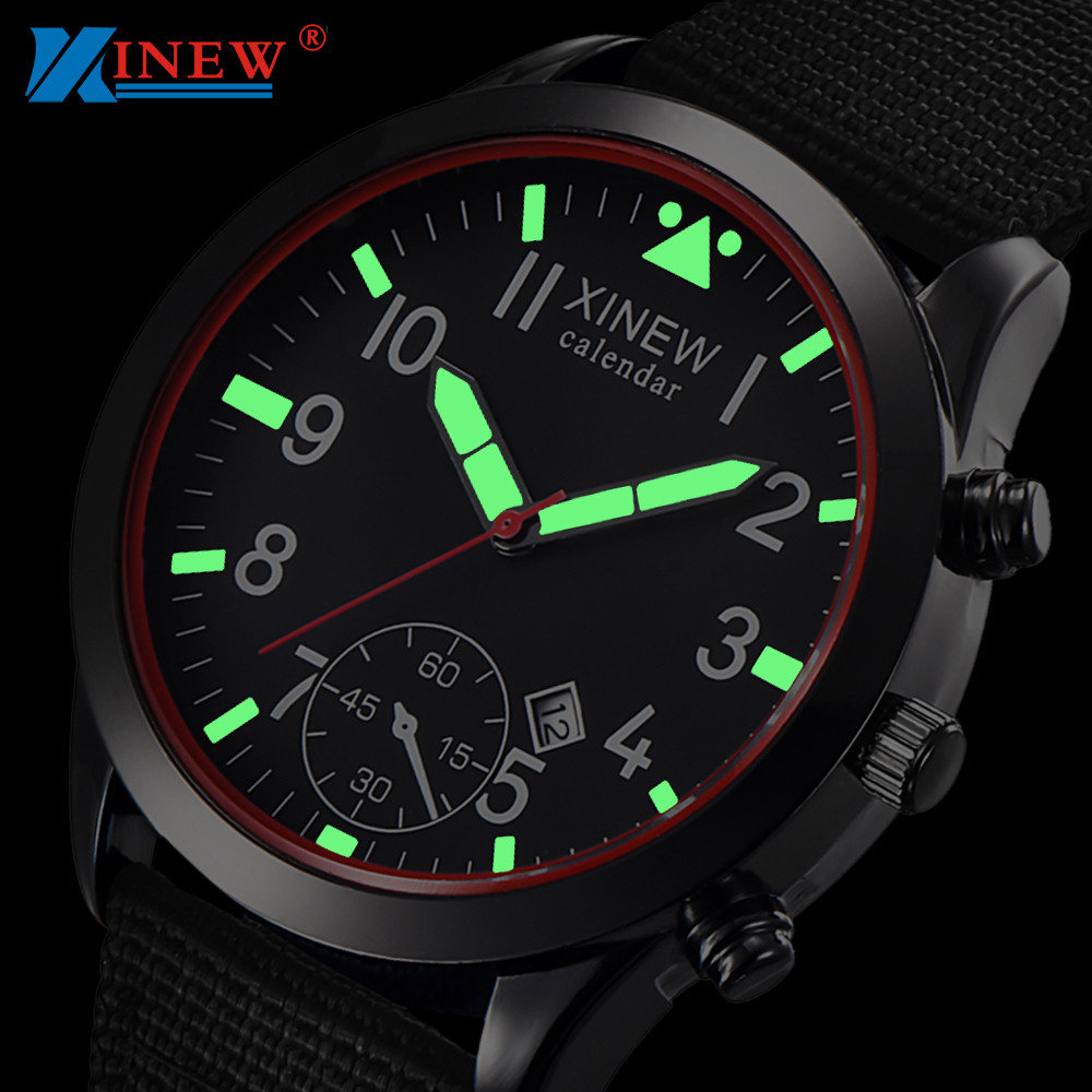 XINEW-Montre à quartz avec bra - Canvas Strap Watch avis et prix