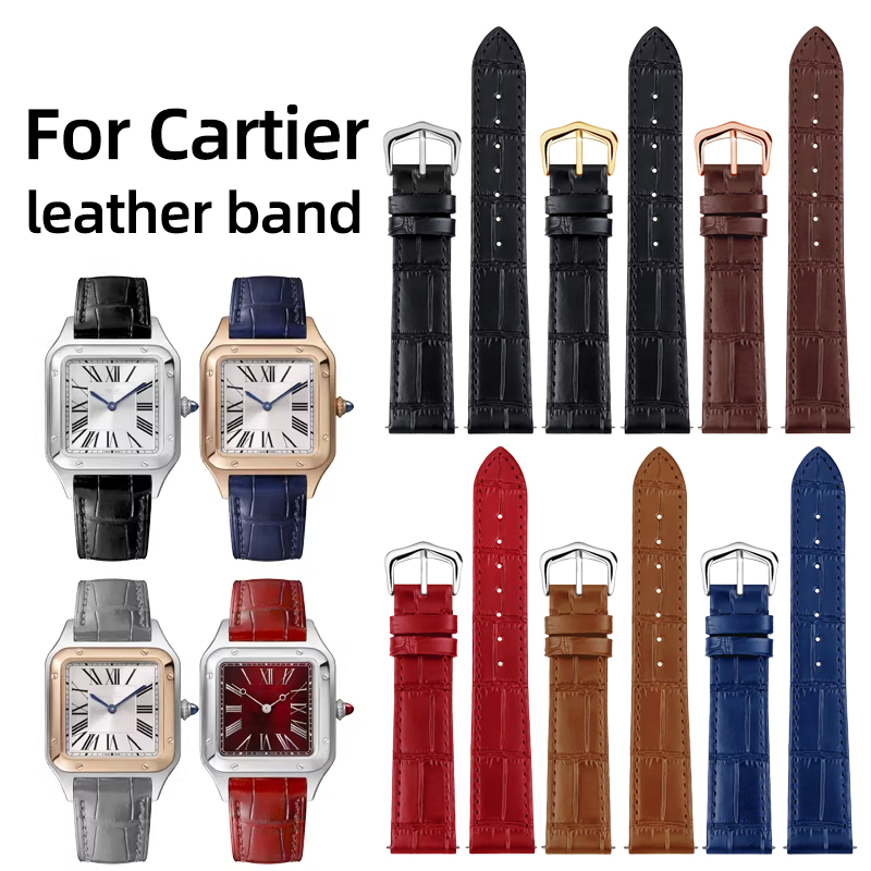Bracelet en cuir véritable pou - Cartier Watch Tank avis et prix