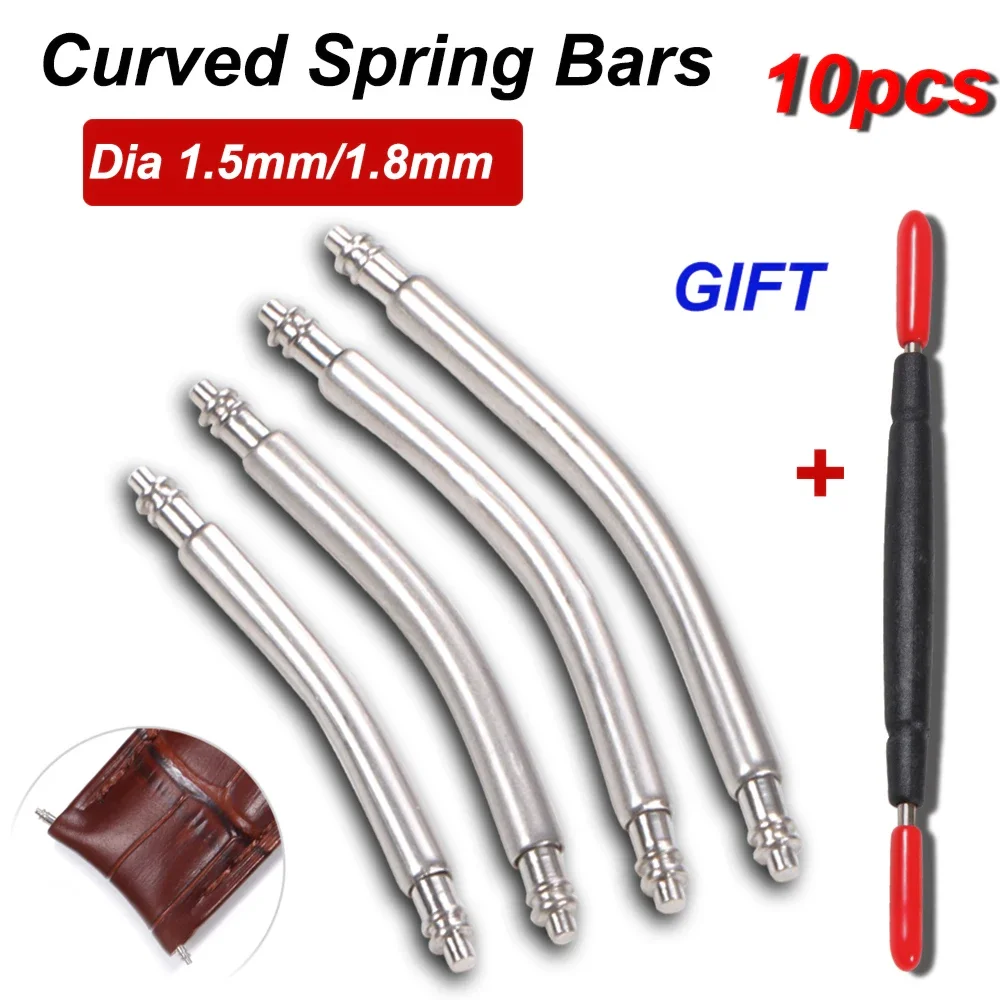10 pièces extrémité incurvée b - Curved Spring Bar avis et prix