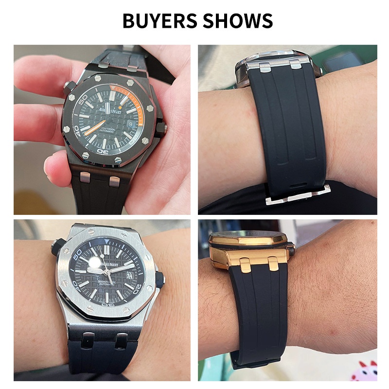 Bracelet de montre en caoutcho - Audemars Piguet Watch Royal Oak avis et prix