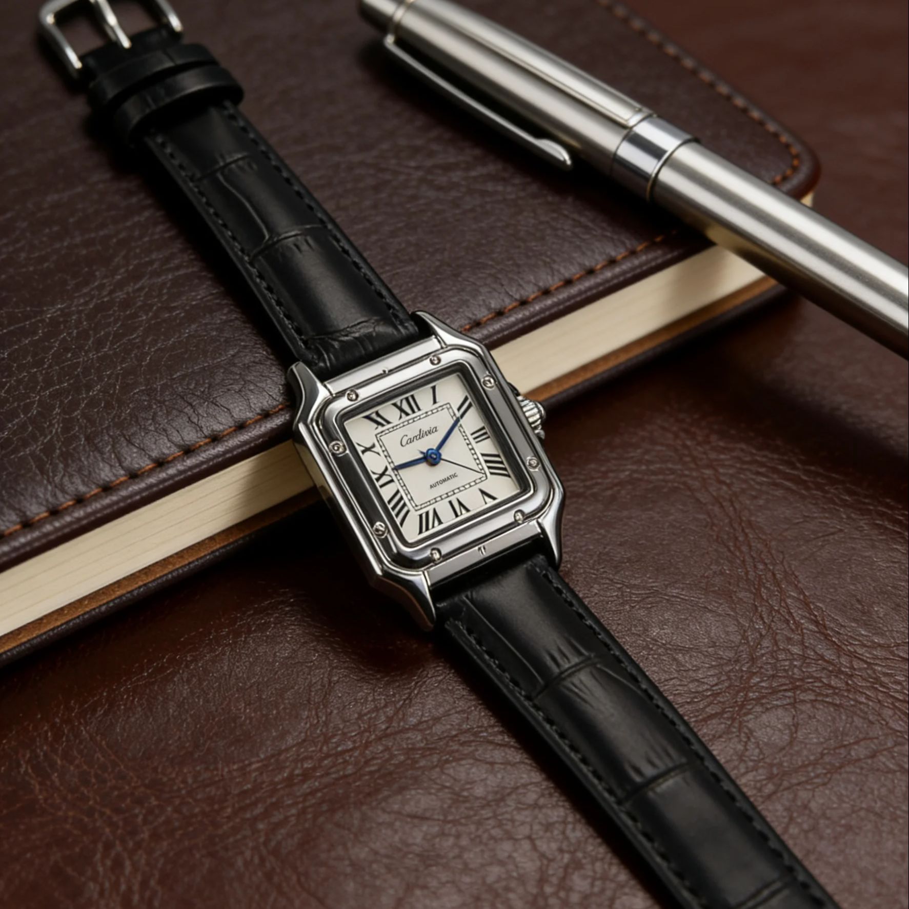 Montre à quartz carrée rétro p - Cartier Watch Santos avis et prix