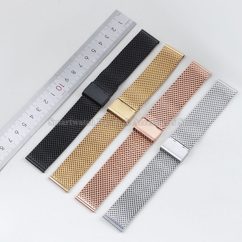 Bracelet en acier à maille mil - Mesh Strap Metal avis et prix