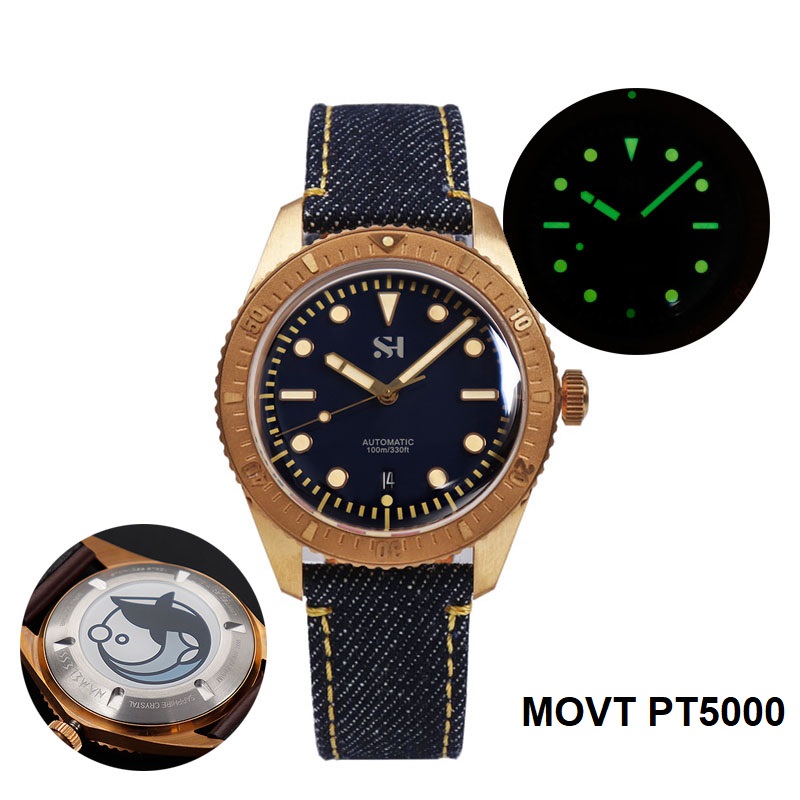 SeaghydrPT5000 Montre mécaniqu - Canvas Strap Watch avis et prix