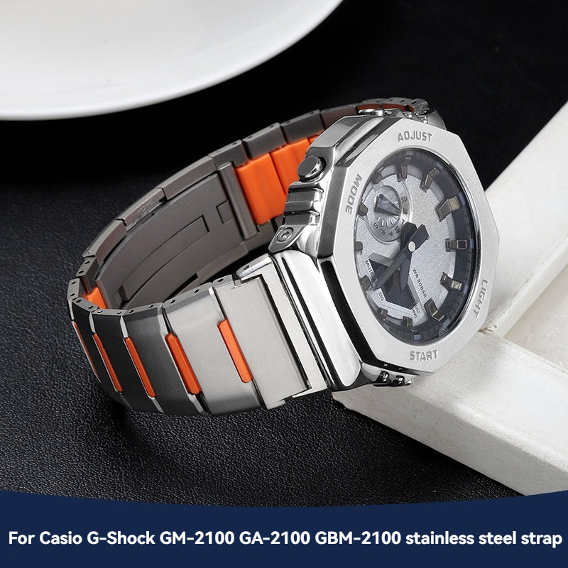 Bracelet en acier inoxydable o - Casio Watch G-Shock Ga-2100 avis et prix