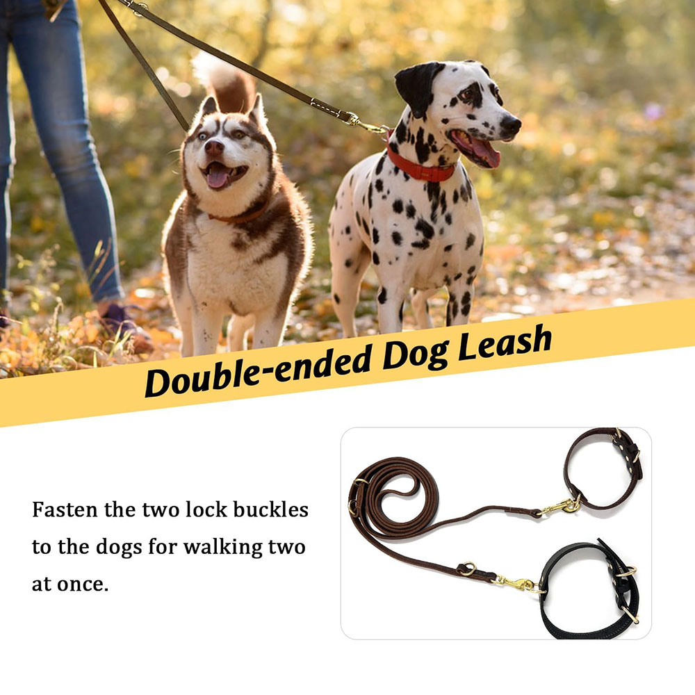 Laisse pour chien multifonctio - Leather Strap Quick Release avis et prix