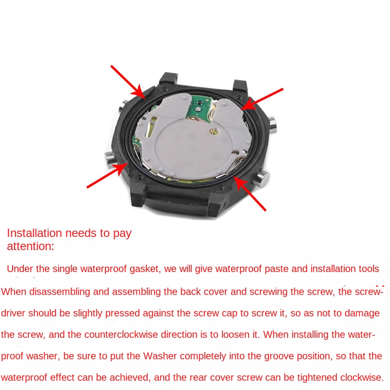 Anneau étanche de couvercle ar - Casio Watch G-Shock Ga-2100 avis et prix