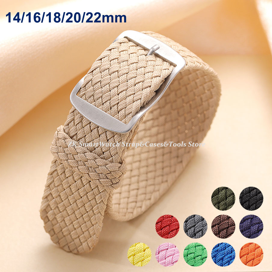14mm 16mm 18mm 20mm 22mm Perlo - Perlon Strap Woven avis et prix