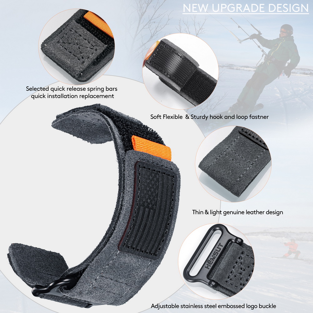 Bracelets de montre en daim et - Suede Strap Watch avis et prix