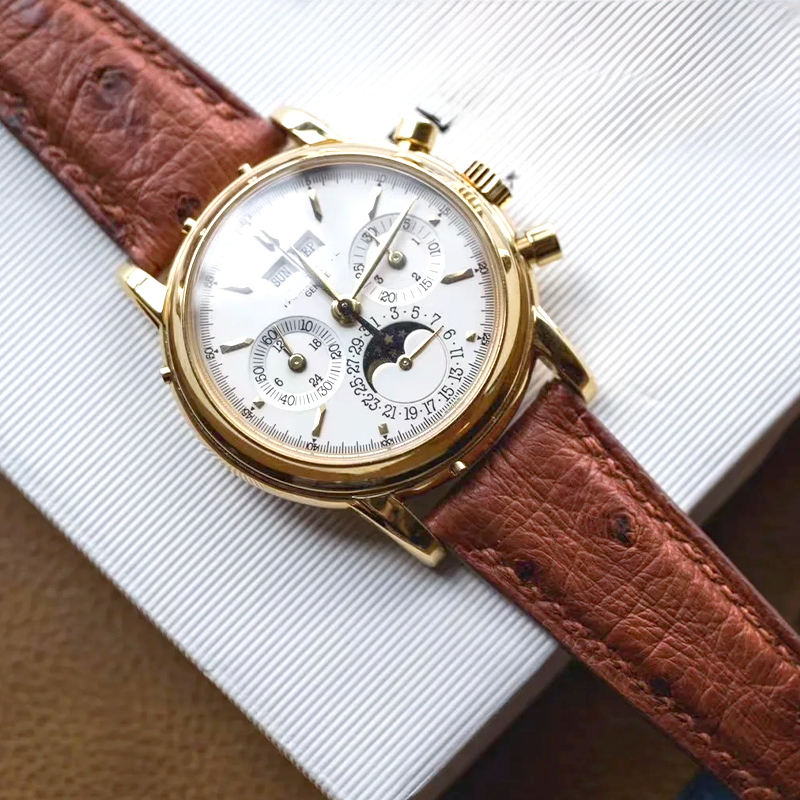 Bracelet de montre en cuir mot - Patek Philippe Watch Calatrava avis et prix
