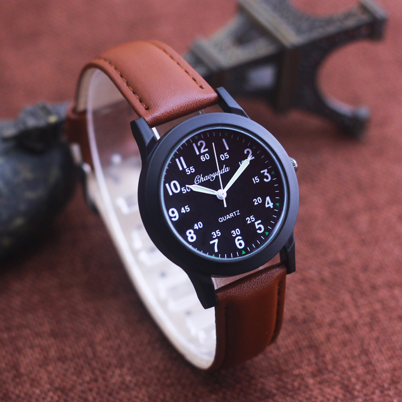 Chaoyada-Montre-bracelet à qua - Leather Watch Band Men avis et prix