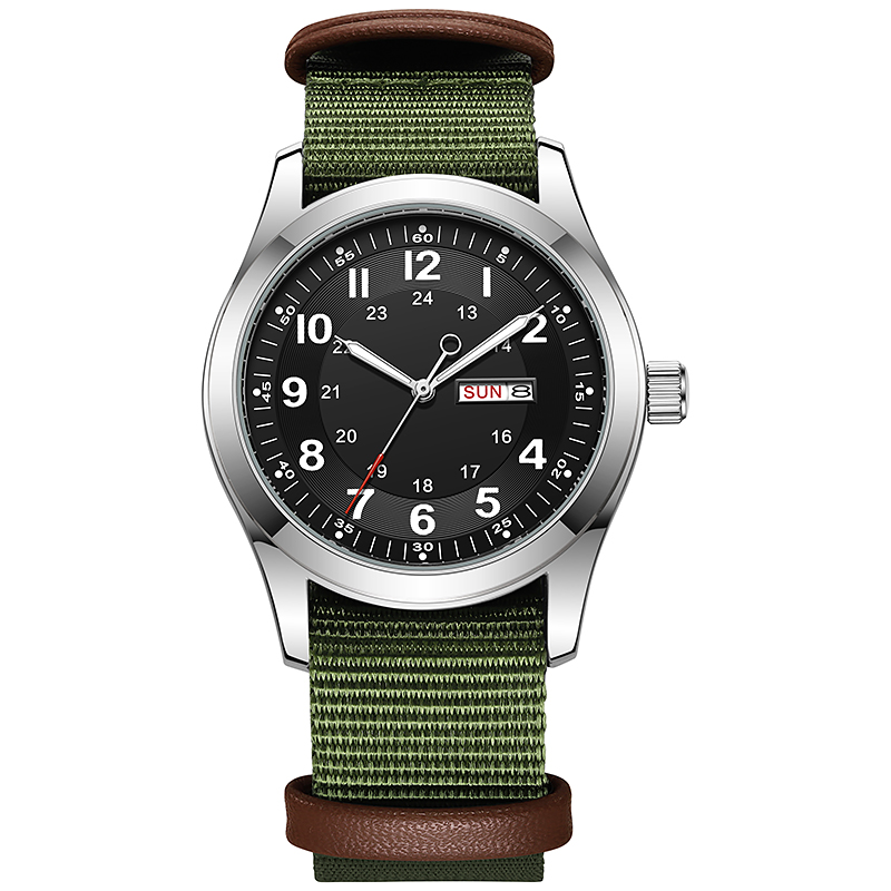 Montre homme 2026 42 mm, cadra - Canvas Strap Watch avis et prix