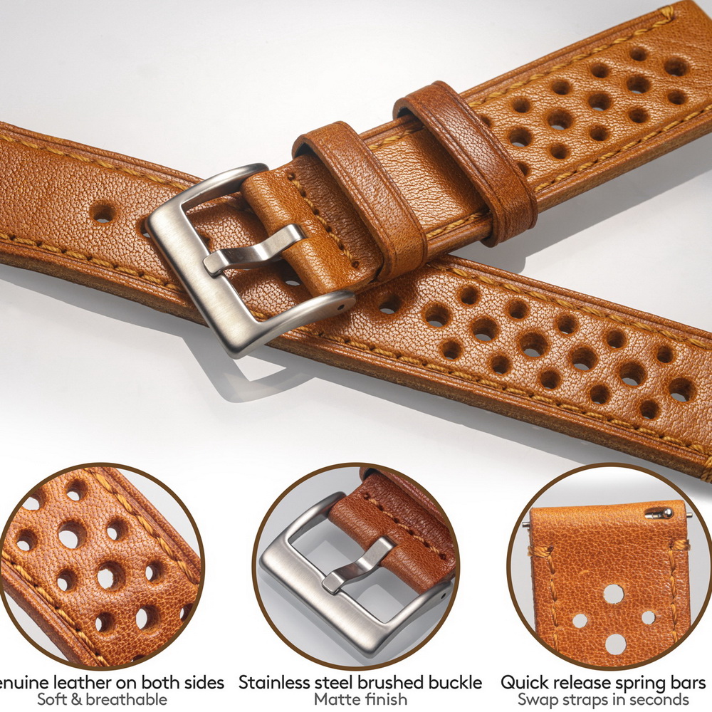 Hemsut bracelet de montre en c - Suede Strap Watch avis et prix