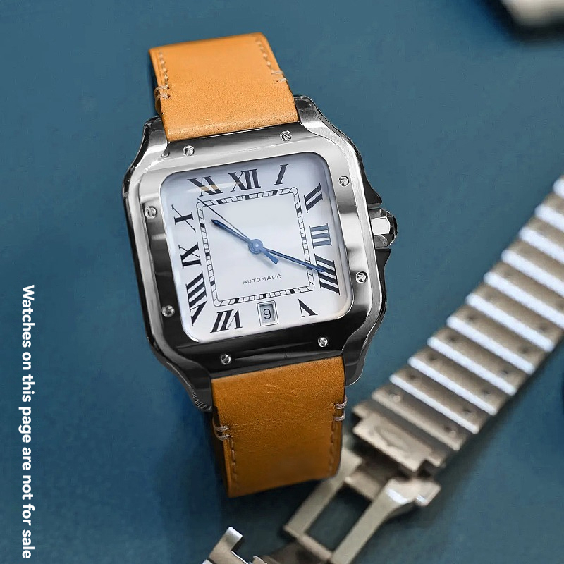 19mm 21mm bracelet de montre e - Cartier Watch Santos avis et prix