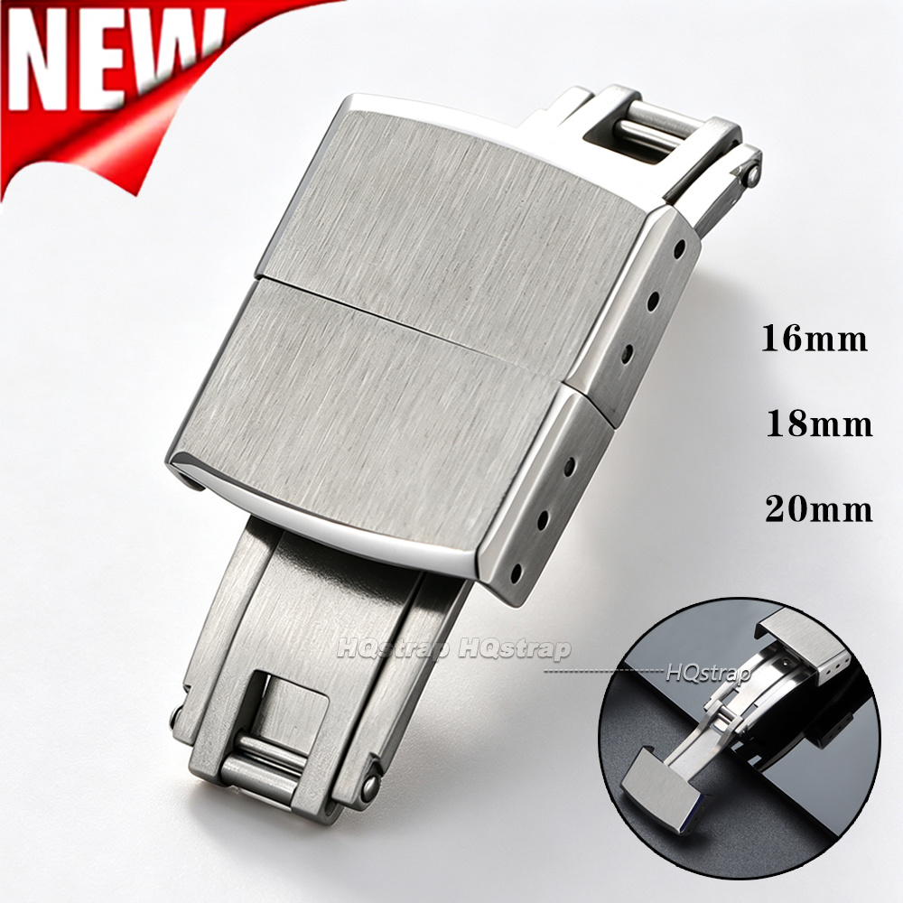 Boucle de montre pliable 16mm  - Butterfly Clasp Deployant avis et prix