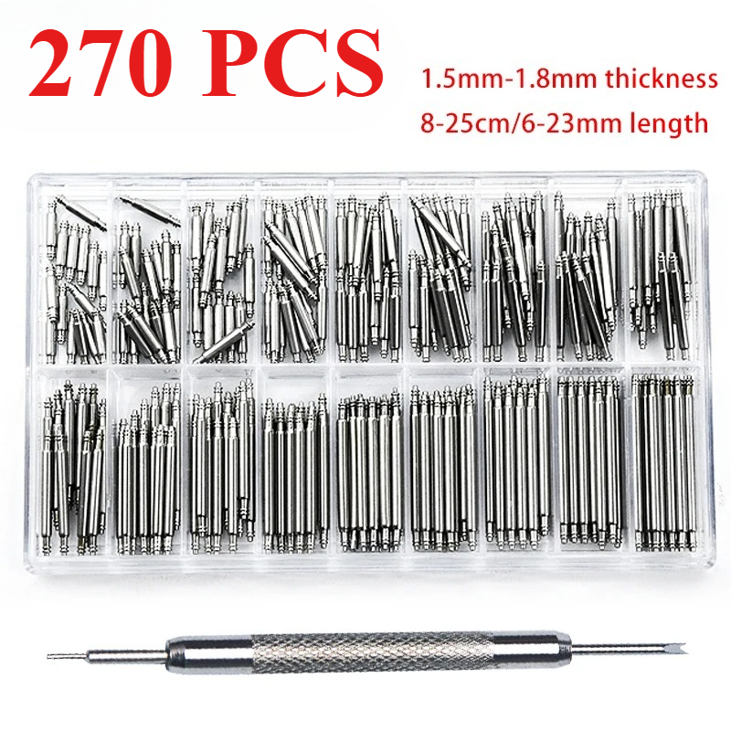 270 pièces/kit Barres à ressor - Spring Bar Tool Set avis et prix